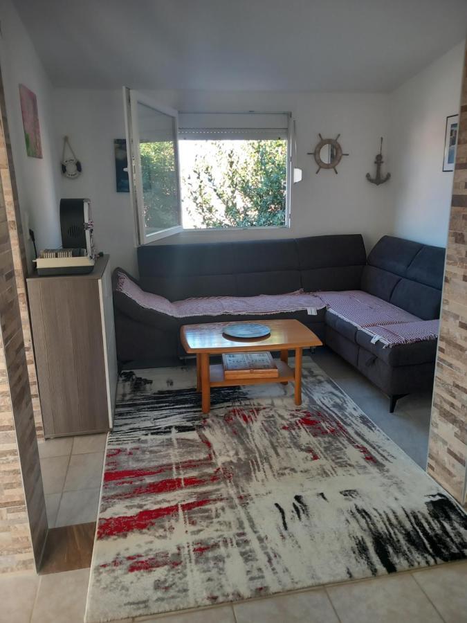 Familien Ferienhaus Vir Croatia 150M Strand Restaurant Einkaufen Exteriör bild